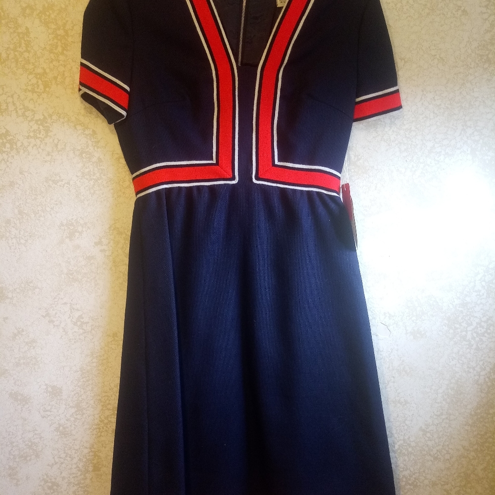 Vintage NWT 60s Designer Dress Shannon Rodgers 8